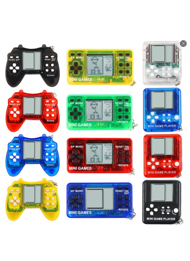 Electronic Pet Machine Classic Tetris Suit Combination Retro Mini Educational Toys-Color:(6 Pieces) Customized Mixed Package  - Image 2
