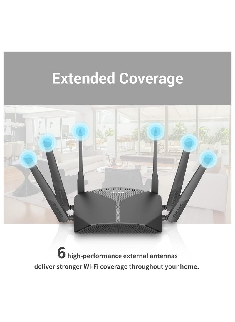 Generic - D-Link WiFi Router AC3000 Mesh Smart Internet Network Voice Control(DIR-3040-US) - Image 1