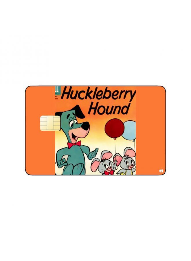 RKN PRINTED BANK CARD STICKER Animation Huckleberry Hound By Cbs - Image 1