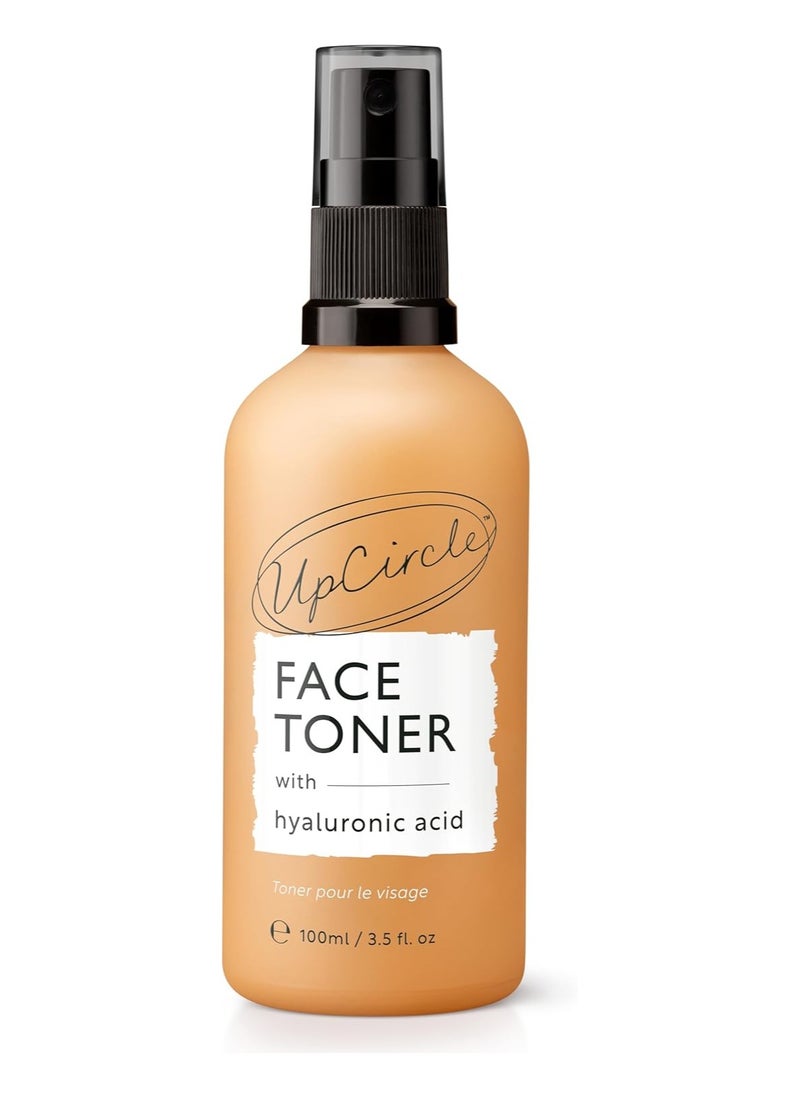 UpCircle - Face Toner with Hyaluronic Acid Salicylic Acid 100ml for Balancing Plumping Soothing Mandarin Fruit Water Chamomile Extract Glycerin Natural Vegan Cruelty Free - Image 1