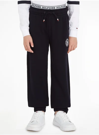 TOMMY HILFIGER Youth Crest Logo Sweatpants