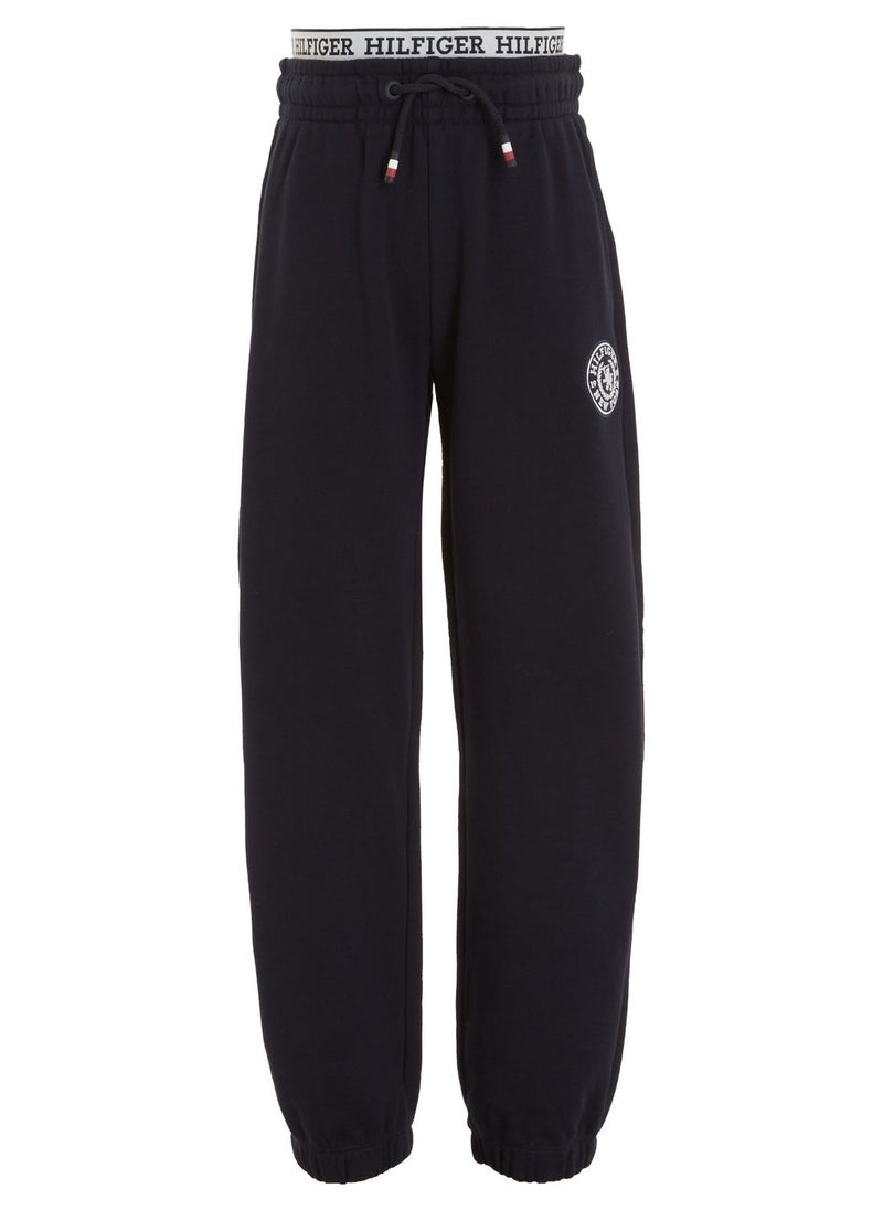 TOMMY HILFIGER Youth Crest Logo Sweatpants  - Image 4