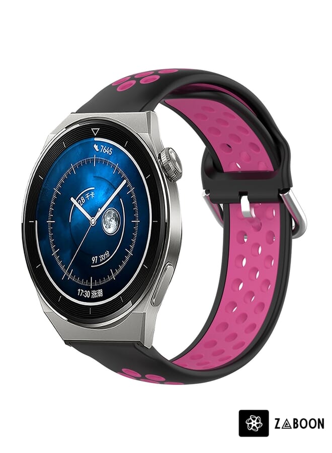 Zaboon Replacement Watch Band For Huawei Watch GT3 Pro 43mm 20mm PerReplacement Watch Band Forated Breathable Sports Silicone - Image 1