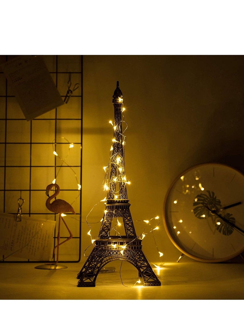 Generic Fairy Lights Battery Operated 10 Pack String Lights 20LED 2M Waterproof Copper Wire Light for Wedding Decoration Warm White  - Image 4