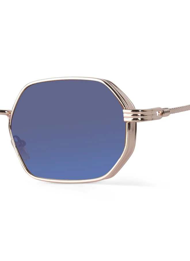 Woggles Ockhi Inspirit Purple Hexagonal Sunglasses