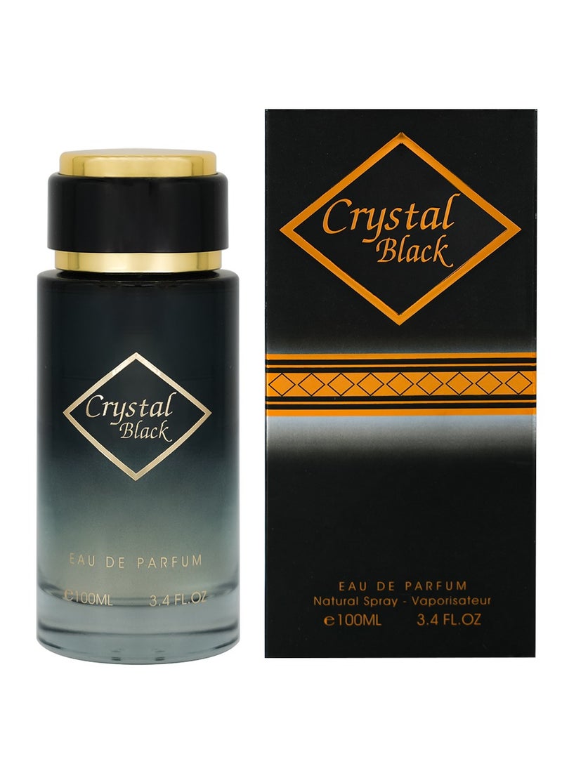 محبوب للعطور عطر كريستال بلاك 100 مل من محبوب للعطور - Image 3