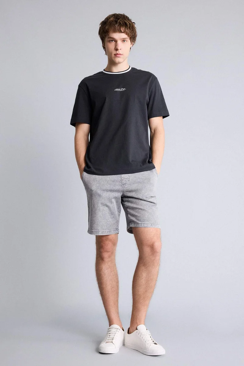 ديفاكتو 100% Cotton Printed T-Shirt