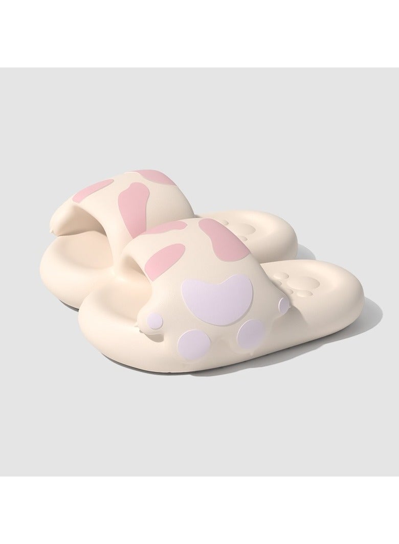 Style Cute cute pet cat claws slippers female summer indoor home with thick bottom bathroom non-slip