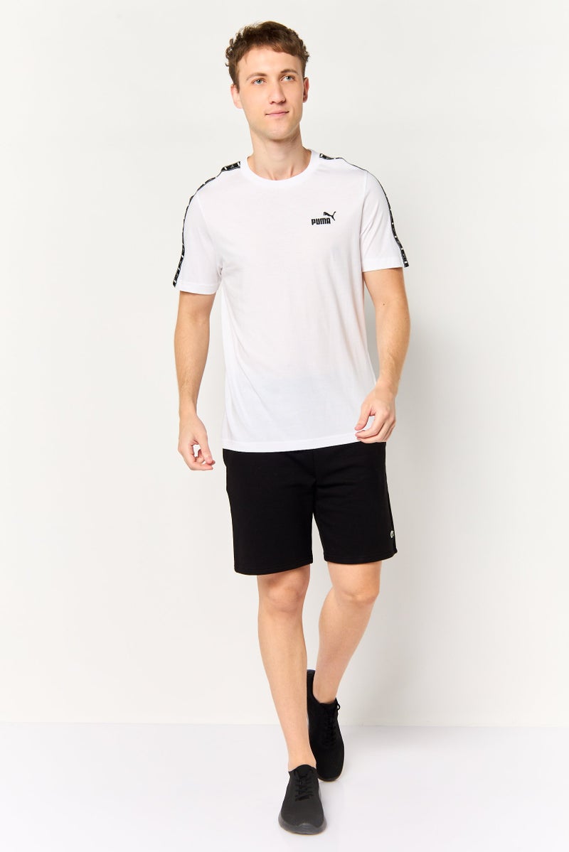 PUMA Men Sportswear Fit Short Sleeve Outdoor T-Shirt, White - Image 2