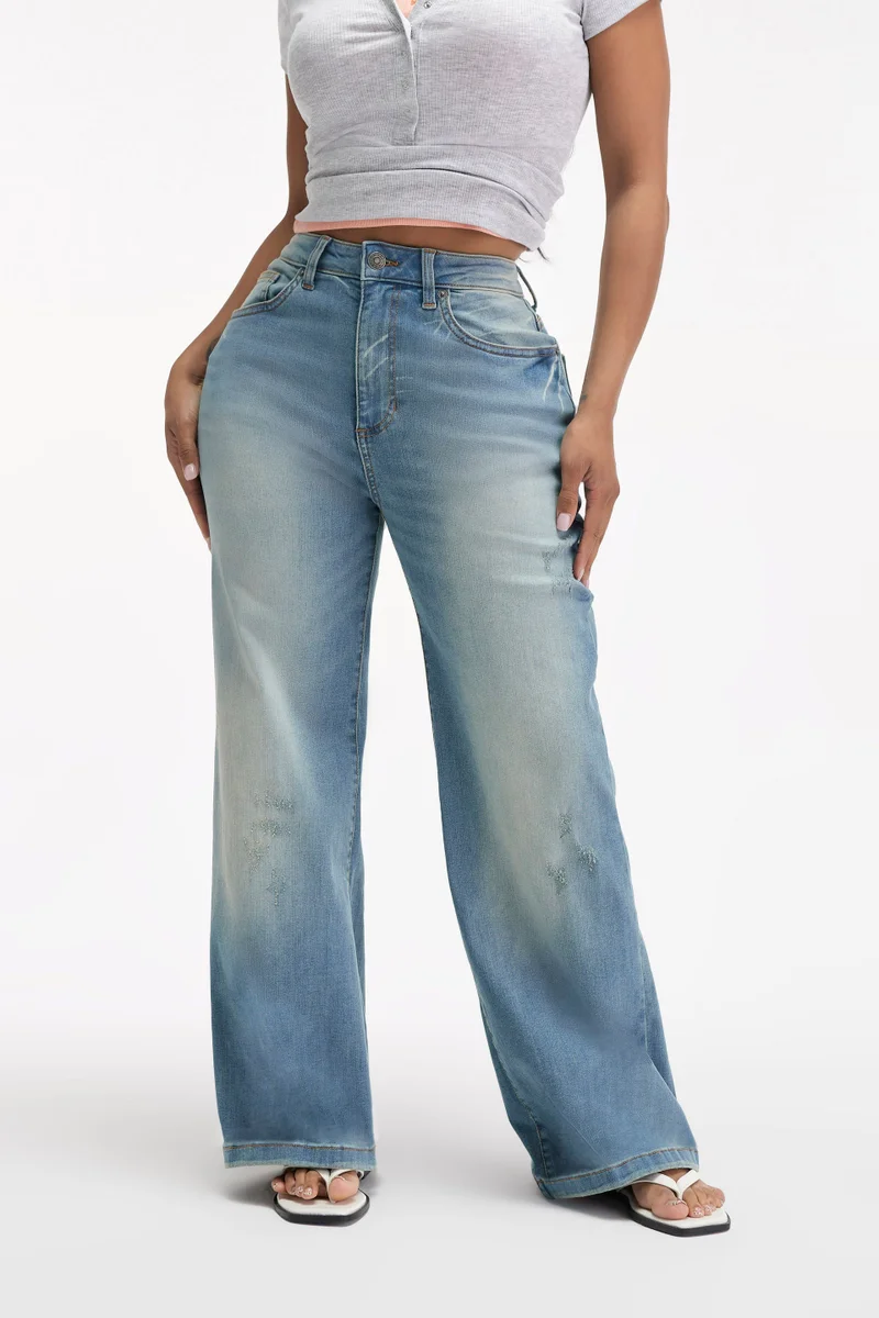 Cotton On CURVY STRETCH WIDE JEAN