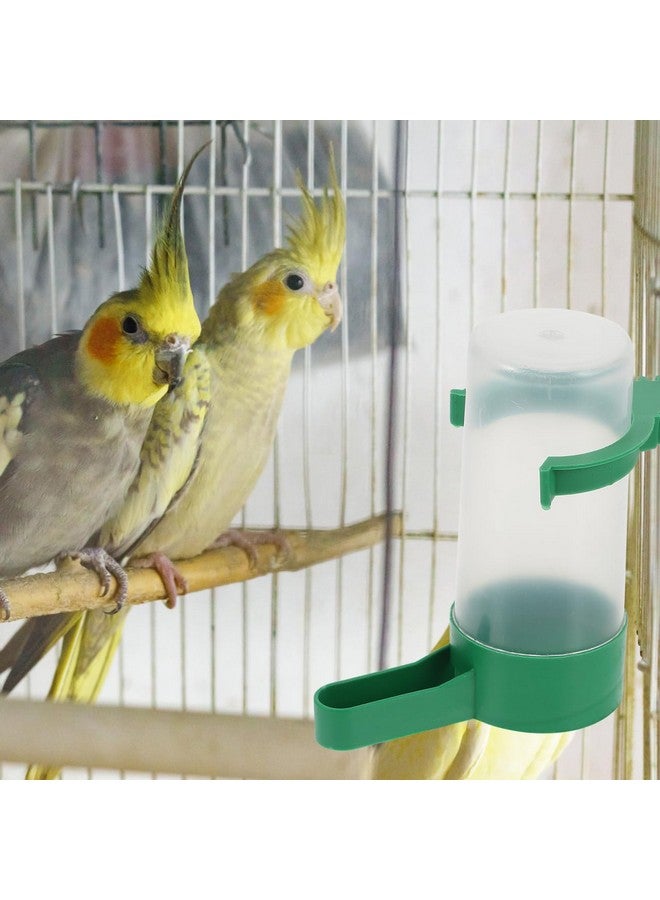 نوبيستي NUOBESTY 10 قطع موزع مياه أوتوماتيكي للطيور ومغذي للطيور وشارب للحمام والسمان وطيور الحب والببغاء وزجاجة شرب - Image 5