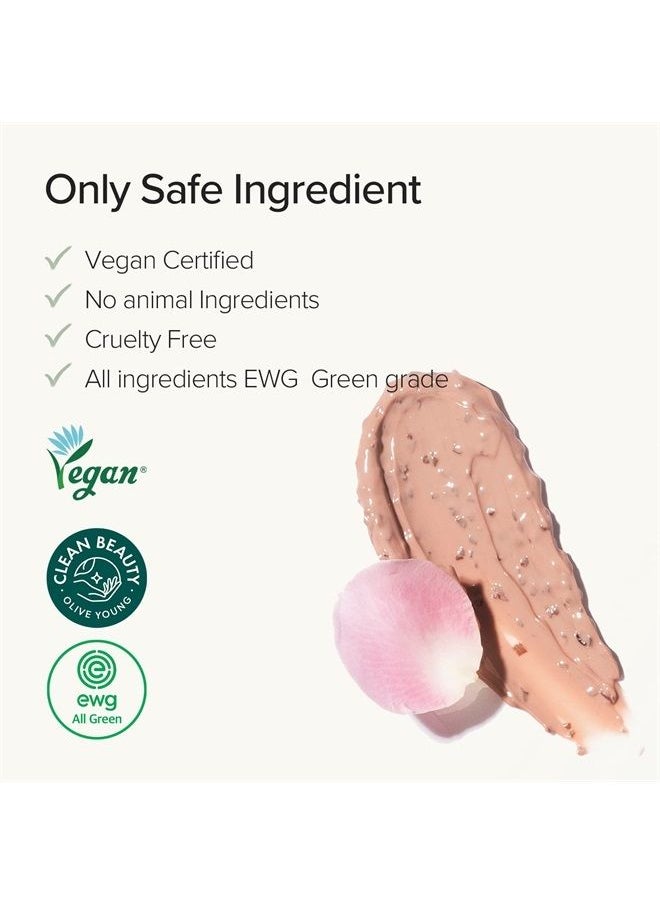 MARY & MAY Vegan Rose Hyaluronic Hydra Wash Off Mask 125g, Clean Pores, Sebum Control, Longer hydration, Hyaluronic, Rose Petals, Clay Mask, Korean Facial Mask, marynmay  - Image 2