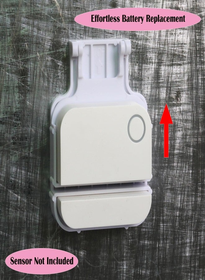 onten Garage Door Bracket Compatible with R-ing Alarm Contact Sensors (2nd Gen) - Perfect Fit, Reliable Hold, Quick Setup (2 Pack) - Image 4