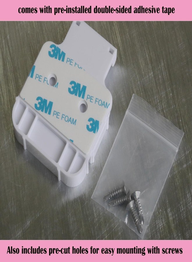 onten Garage Door Bracket Compatible with R-ing Alarm Contact Sensors (2nd Gen) - Perfect Fit, Reliable Hold, Quick Setup (2 Pack) - Image 5