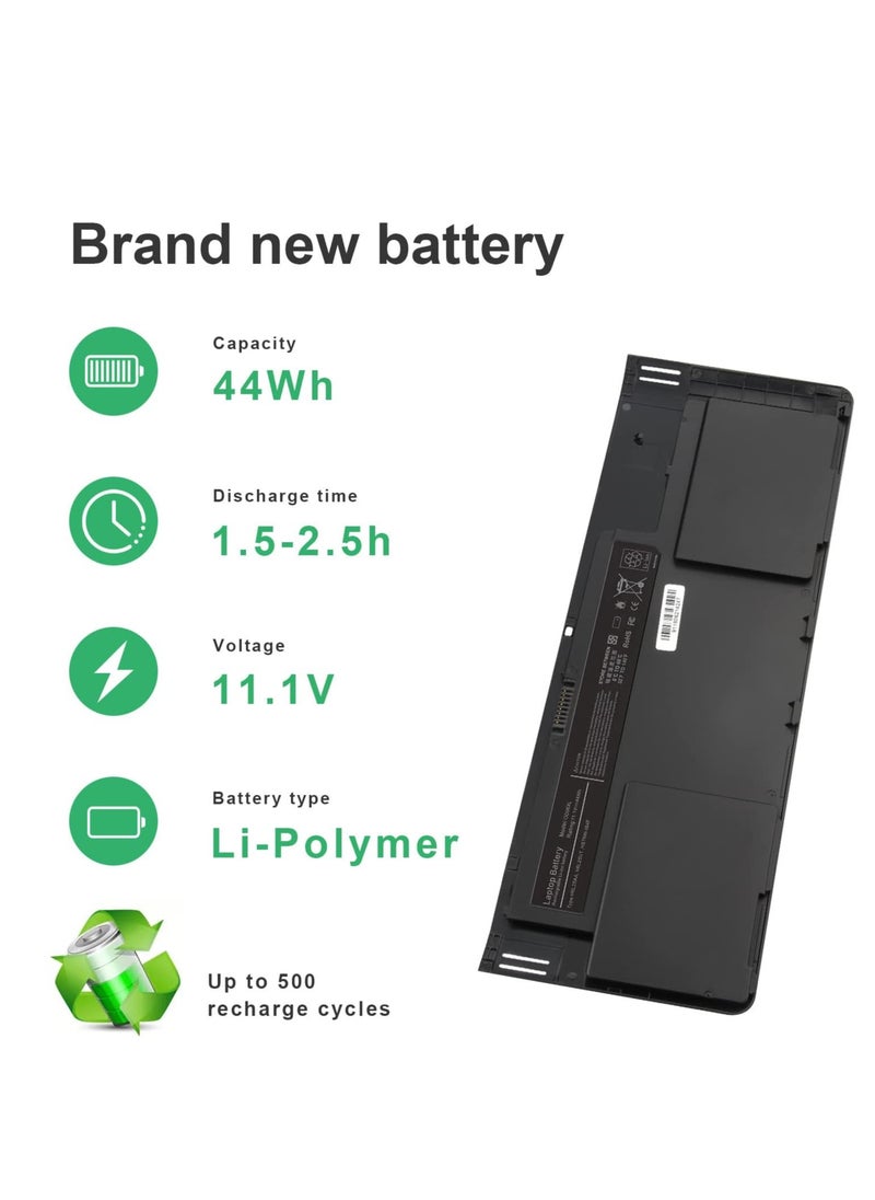 Generic KQUIR Laptop Battery OD06XL OD06 for HP EliteBook Revolve 810 G1 G2 G3 Tablet 11.6" i7-3687U i7-4600U i5-3437U ODO6XL 0D06XL 698750-171 698750-1C 1 698943-001 HSTNN-IB4F HSTNN-W91C H6L25AA H6L25UT  - Image 2