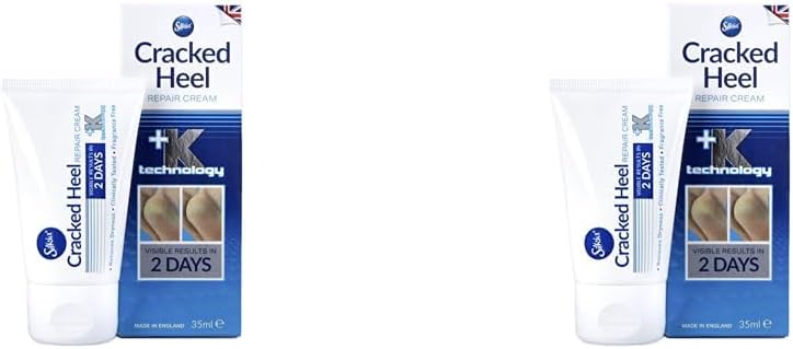 Silkia PEDICARE Cracked Heel Repair Cream 48hr Active Skin Repair Clinically Tested 35 ml Pack of 2