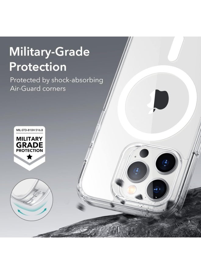 ORYXA iPhone 14 Pro Max Case MagSafe, 【Anti-Yellowing】 Clear Magnetic Phone Cover, Slim Shockproof Bumper Shell for Apple 14 Pro Max 6.7" (2022) (Clear) - Image 5