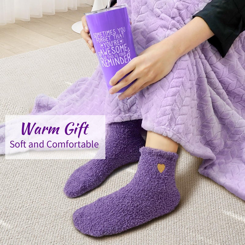 Betem Spa Gifts for Women, Lavender 16 Pcs Valentines Day Gifts for Her Girlfriend Wife Daughter Sister, Self Care Gift Baskets for Women, Thank You, Get Well, Sympathy Inspirational Care Package Spa Basket - Image 5