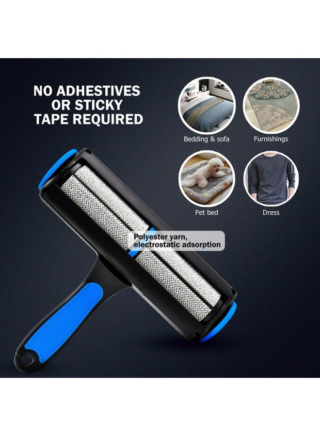 Generic Pet-Pristine Pet Hair Remover Roller and Mini Detailer Combo Pack - Effortless Cats and Dogs Reusable Hair Removal for Couches, Beds, Carpets, Furniture  - Image 4