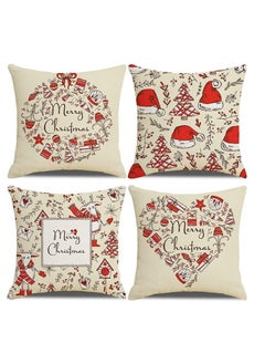 Y&D 4Pcs pillow case cover cushion for home decor 45*45cm 