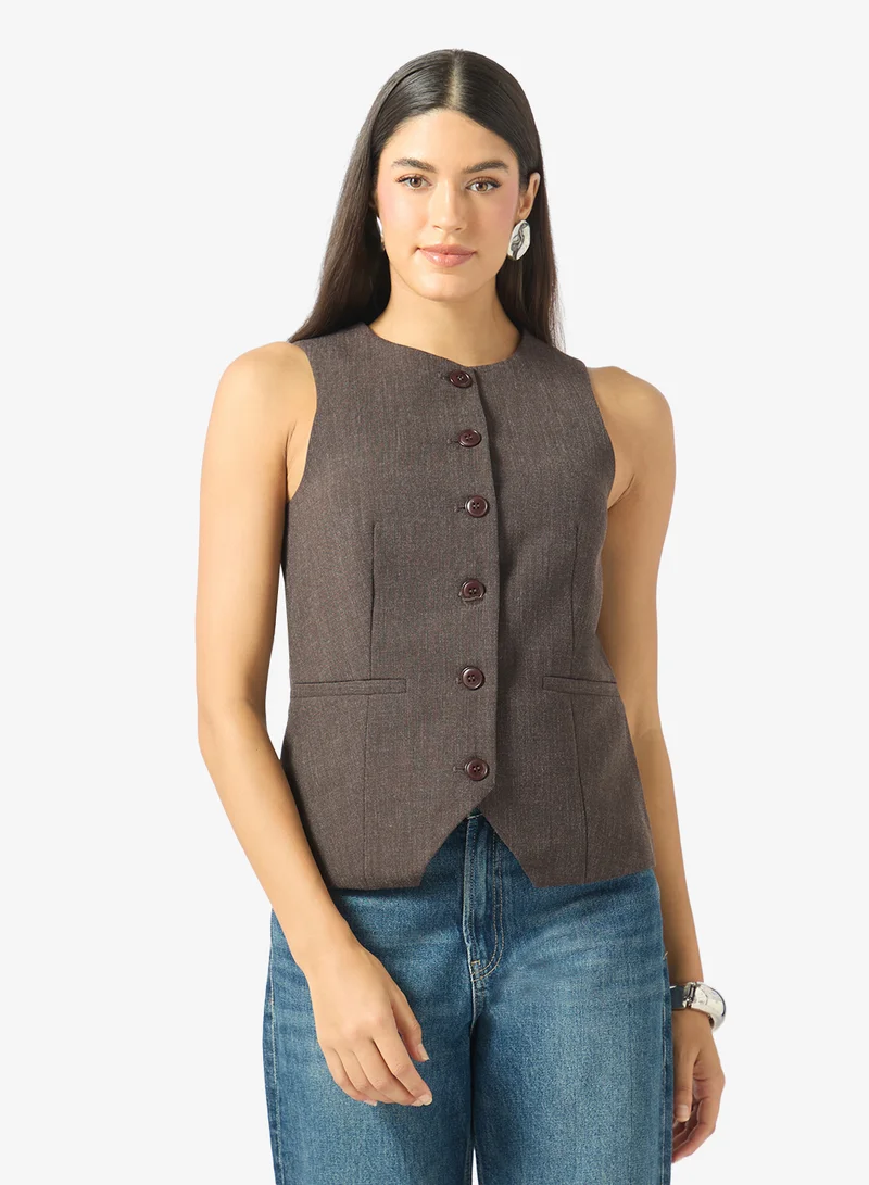 Vero Moda Sleeveless Tailored Waistcoat