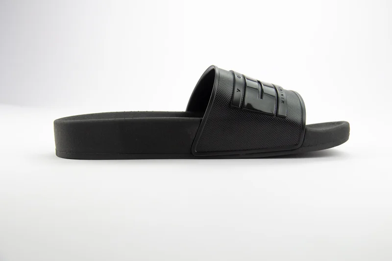 Voices Slide London Women'S Anti Slip Sole Single Strap Sandals - Black
