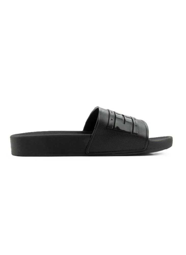 Voices Slide London Women'S Anti Slip Sole Single Strap Sandals - Black