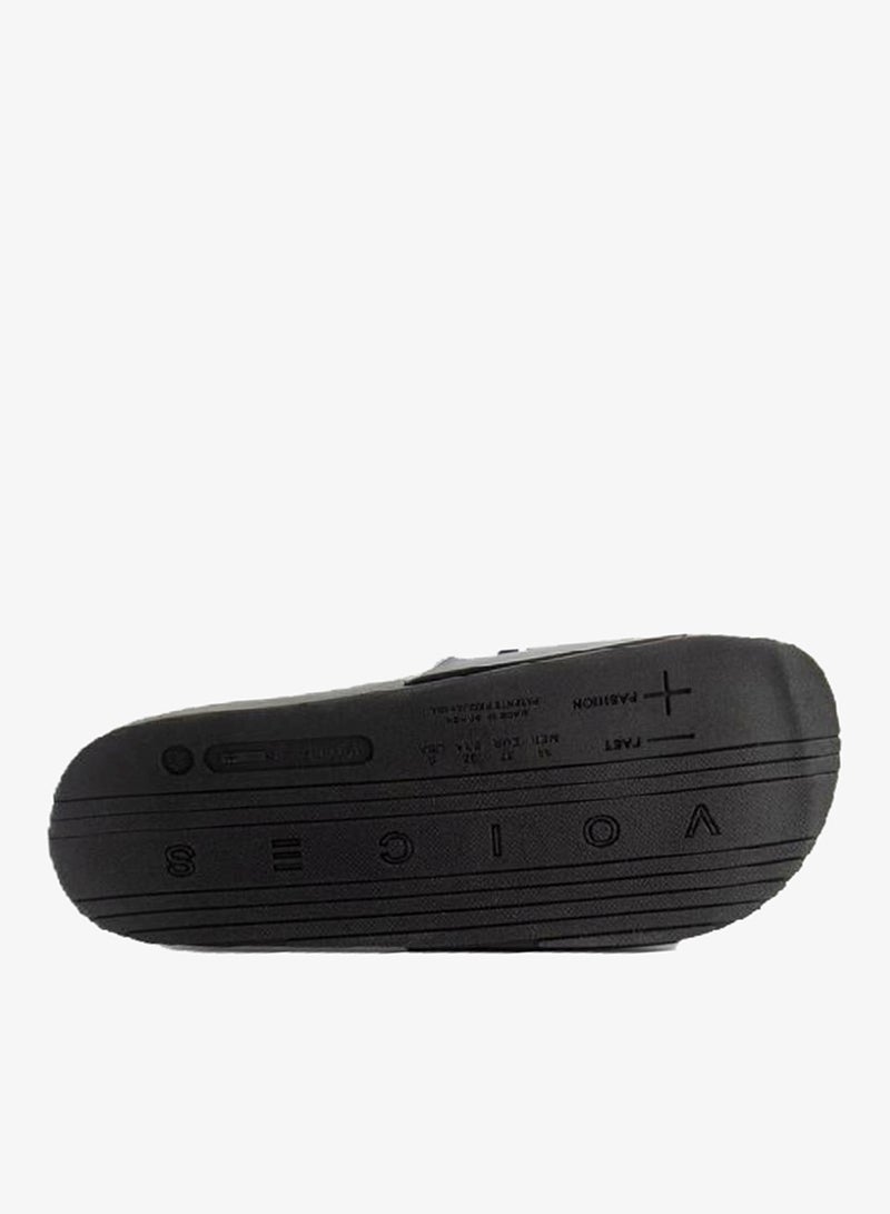 Voices Slide London Women'S Anti Slip Sole Single Strap Sandals - Black - Image 5