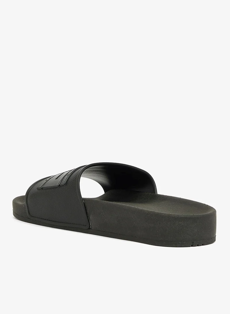 Voices Slide London Women'S Anti Slip Sole Single Strap Sandals - Black