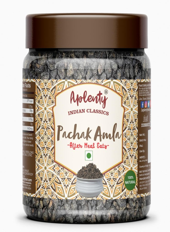 Aplenty Organic Amla Pachak Salted | Dried Khatta Aamla | Gooseberry | Tangy Avla (200g)