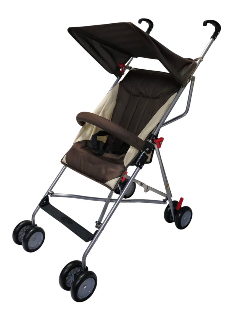 BABYCARA Slim Umbrella Stroller 4 Wheels 2 Positions Supports up to 15Kg  - Image 1