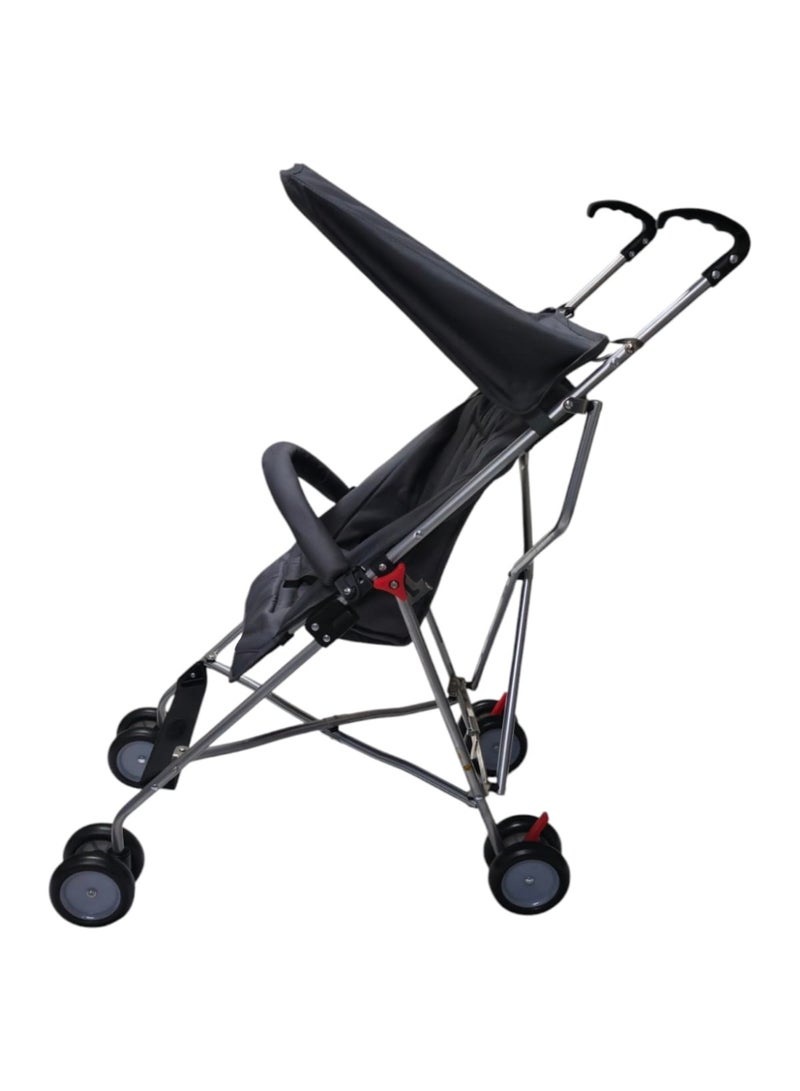 بيبي كارا عربة أطفال نحيفة بمظلة، 4 عجلات، وضعان، تتحمل حتى 15 كجم - Image 3