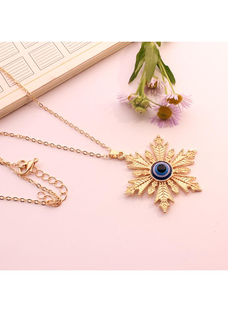 عام الرجعية عين الشر قلادة مجوهرات تميمة الحظ هدية عين الشر