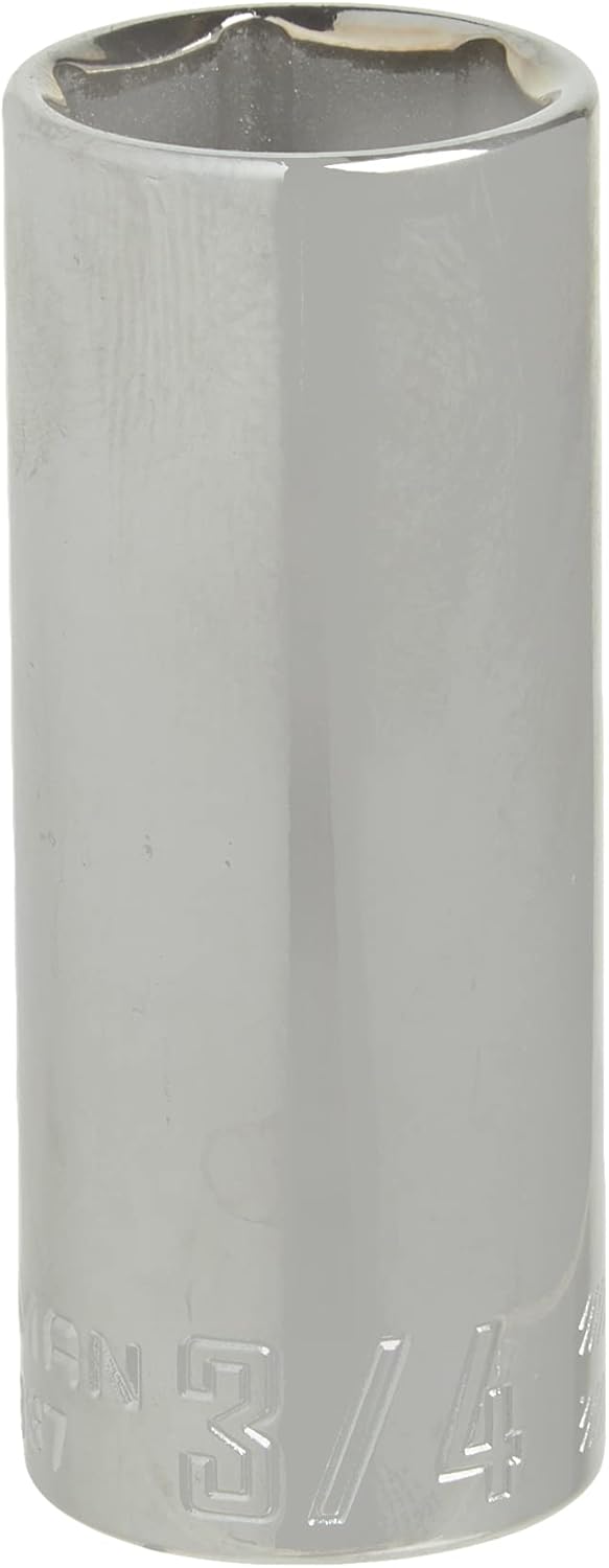 CRAFTSMAN CRAFTSMAN Deep Socket SAE 38Inch Drive 34Inch 6Point CMMT43337  - Image 1