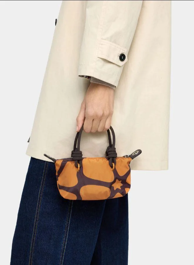 بارفوا حقيبة يد ذات ملمس ناعم