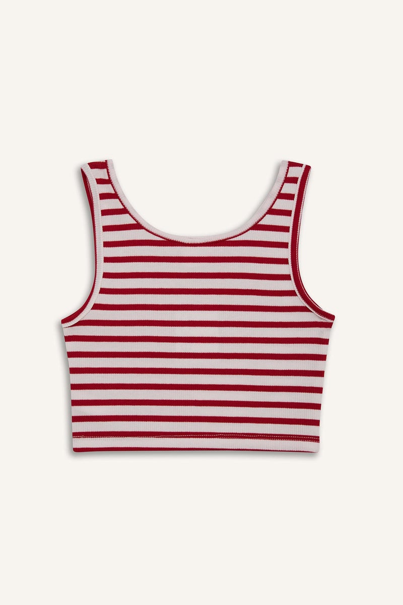 DeFacto Girl Crop Camisole Tank Top  - Image 4