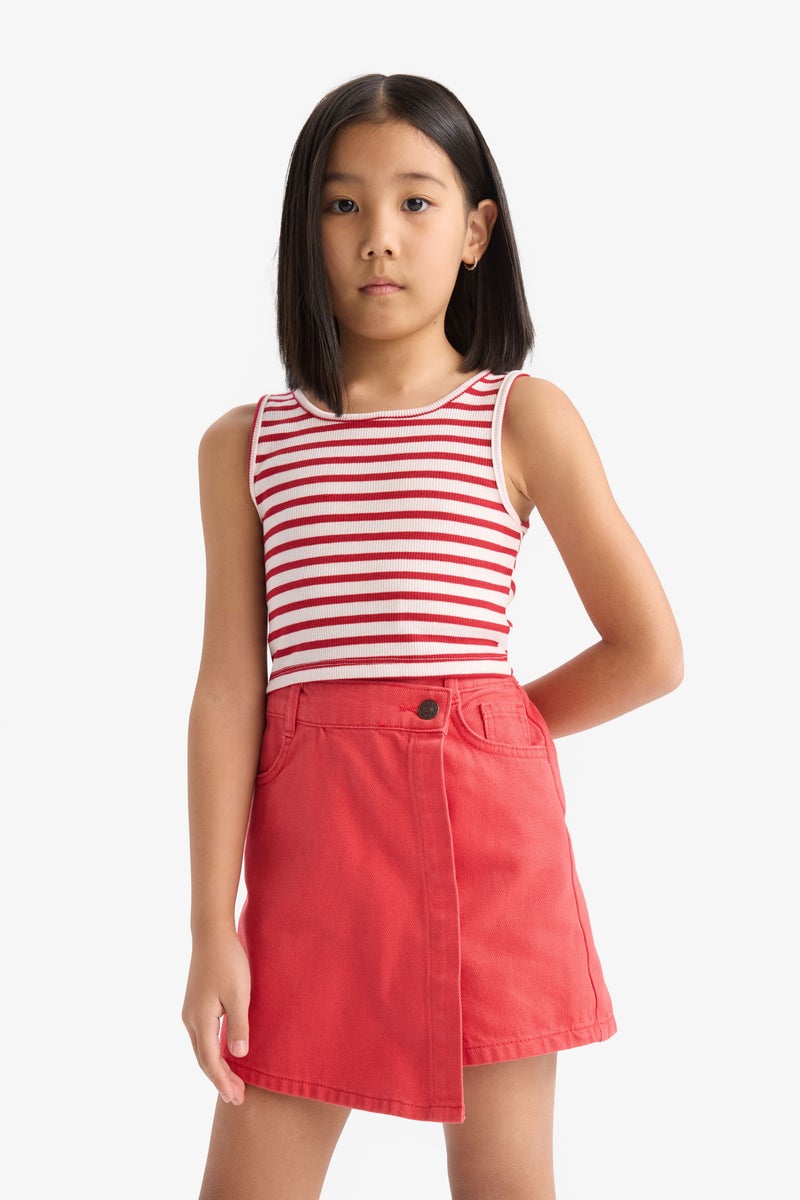DeFacto Girl Crop Camisole Tank Top  - Image 2