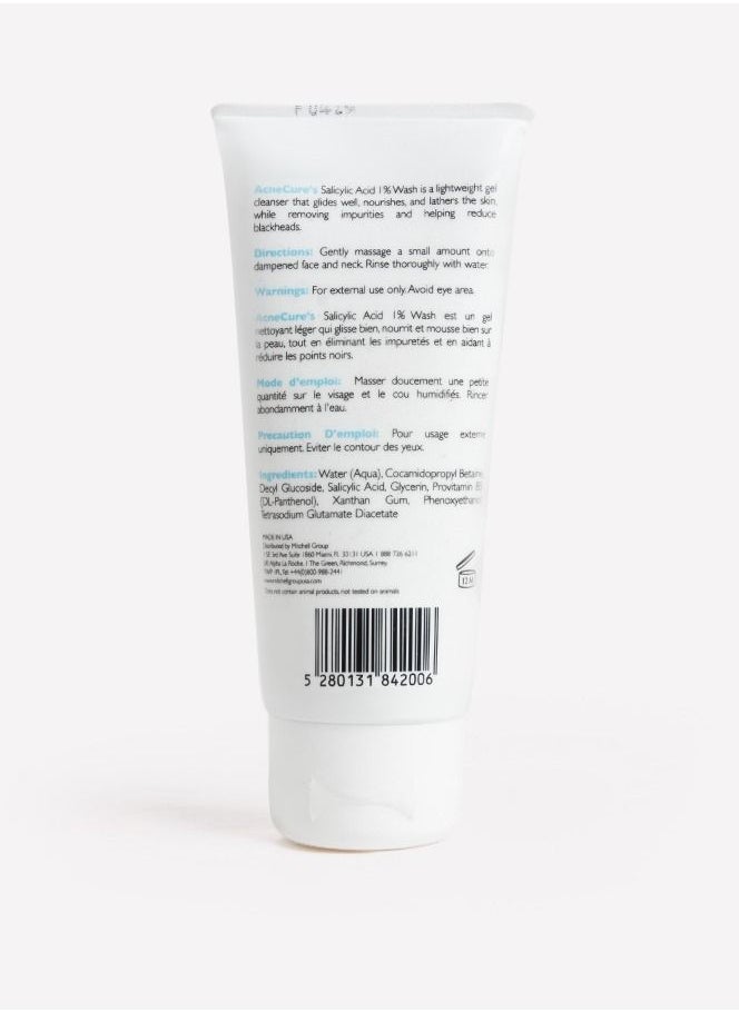 OMIC+ Acne Cure Facial Wash 1% Salicylic Acid  - Image 2