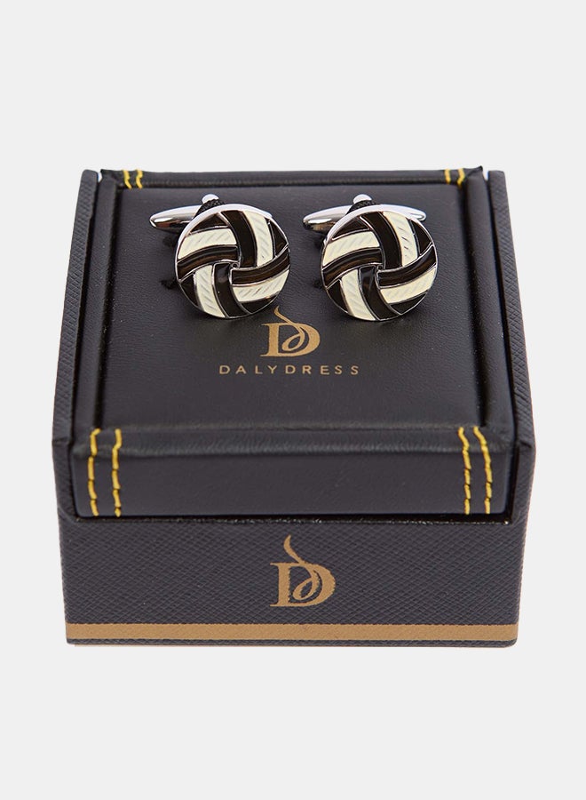 DALYDRESS Men Regular Fit Cufflink  Multicolor - Image 2