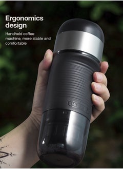 هيبرو آلة صنع القهوة المحمولة للسيارة والمنزل ، ماكينة إعداد القهوة الإسبرسو DC12V مناسبة لماكينة تحضير القهوة من نكسبريسو دولتشي بود مسحوق القهوة H4A  - Image 3