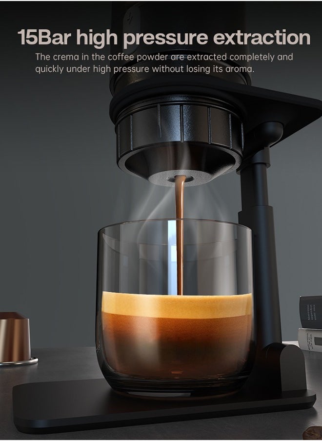 HiBREW HiBREW Portable Coffee Machine for Car & Home,DC12V Expresso Coffee Maker Fit Nexpresso Dolce Pod Capsule Coffee Powder H4A  - Image 5