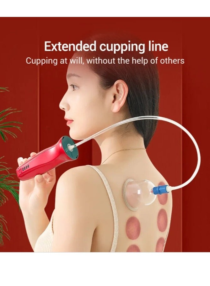 Generic Cupping Massage Suction Vacuum Scraping Portable Smart Electric Therapy Machine  - Image 1