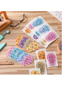 Arabest 90 PCS Kids Eye Patches 9 Styles Adhesive Eye Patches Cute Designs Baby Toddler Eye Patch Medical Eye Patch for Lazy Eye Amblyopia Cross Eye Light Blocking (3 X 2 Inch, Boys Style)  - Image 4