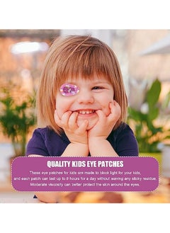 Arabest 90 PCS Kids Eye Patches 9 Styles Adhesive Eye Patches Cute Designs Baby Toddler Eye Patch Medical Eye Patch for Lazy Eye Amblyopia Cross Eye Light Blocking (3 X 2 Inch, Boys Style)  - Image 5
