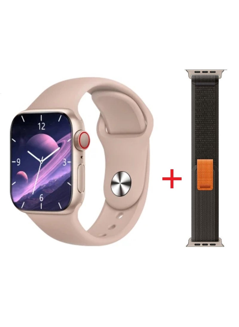 WS - Smart Watch WS93 Max Series 9 Full Screen With Health Fitness Tracker -Gold - Image 1