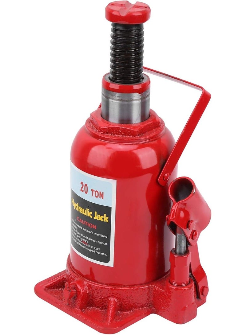 رافعة هيدروليكية زجاجية 20 طن - رافعة رفع سيارات قوية من الصلب المتين، أداة إصلاح محمولة للسيارات، الشاحنات، المركبات الترفيهية والمزيد - Image 4