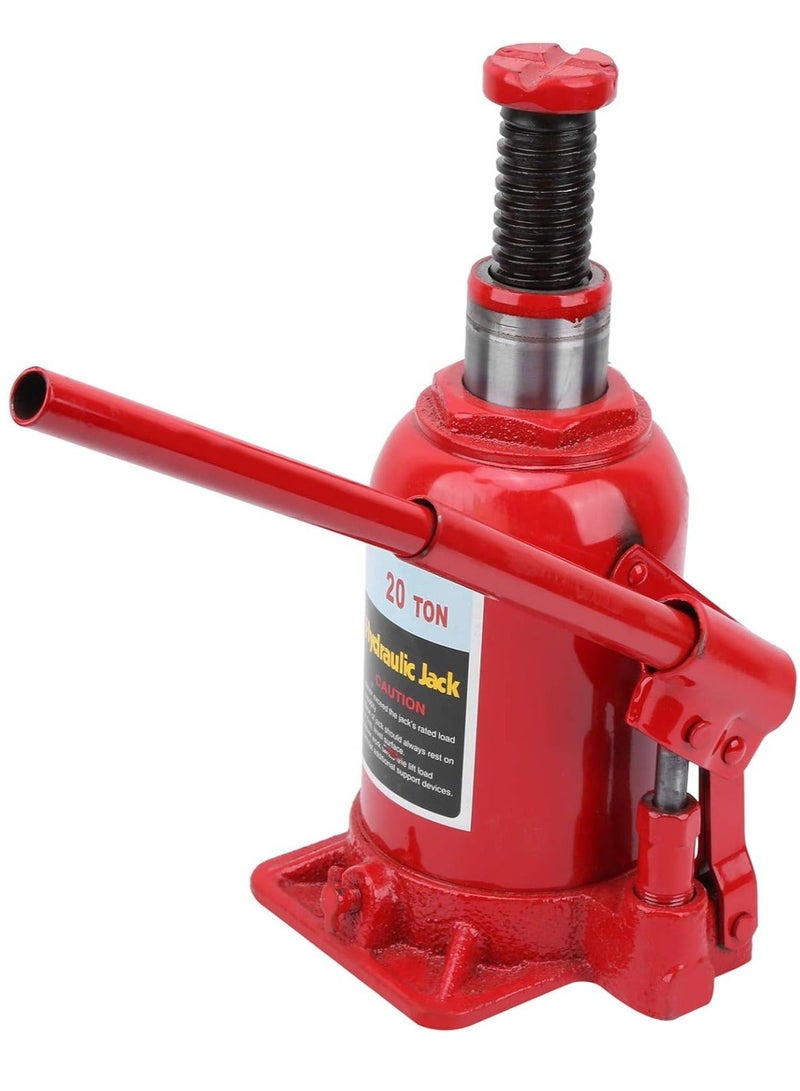 رافعة هيدروليكية زجاجية 20 طن - رافعة رفع سيارات قوية من الصلب المتين، أداة إصلاح محمولة للسيارات، الشاحنات، المركبات الترفيهية والمزيد - Image 3