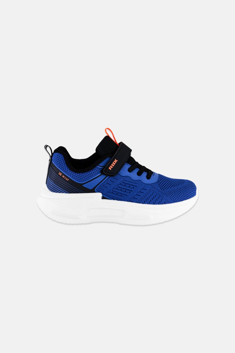 RBX Kids Boy Velcro Closure Outdoor Shoes, Blue - Image 3