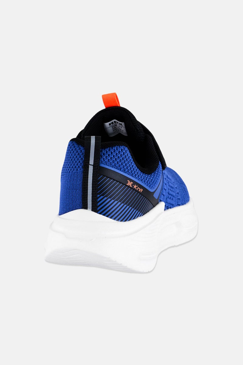 RBX Kids Boy Velcro Closure Outdoor Shoes, Blue - Image 4