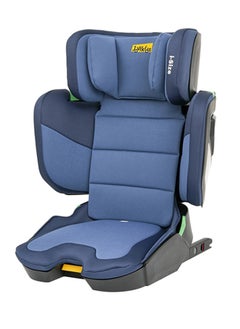 Jovikids Cabin Size Portable Rober i-Size Booster Seat With ISOFIX, 100 - 150 CM (Approx. 3 To 12 Years), Adjustbale Height And Width, ECE R129, Blue  - Image 1